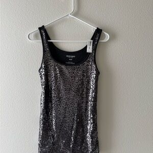 Old Navy Black Sequin Women's Top